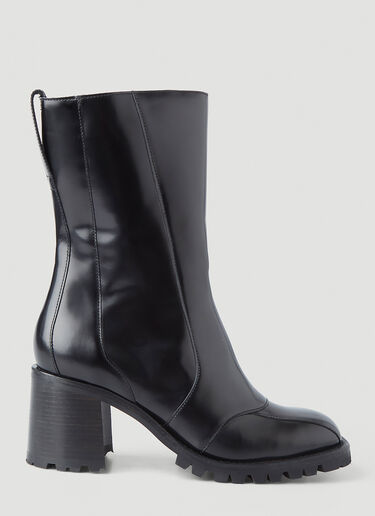 Our Legacy Mid Shaft Boots Black our0246024