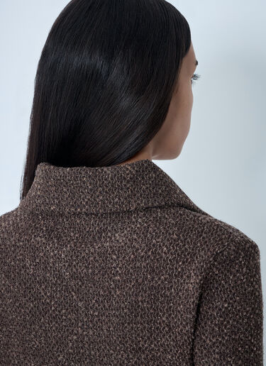 Knit Zip-Up Sweater OUR LEGACY Knit Zip-Up Sweater Brown our0262022