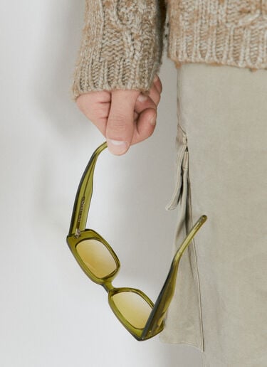 Our Legacy Samhain Sunglasses Green ous0354005