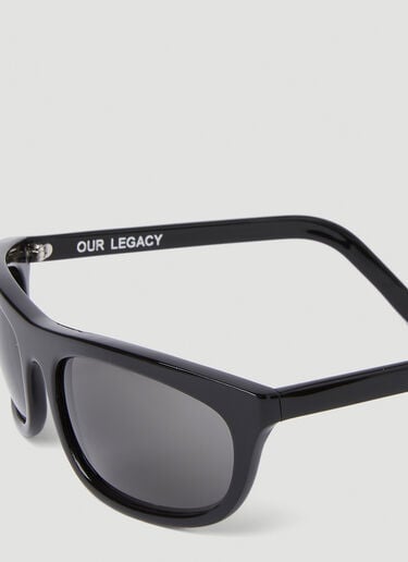 Our Legacy 쉘터 선글라스 블랙 ous0354008