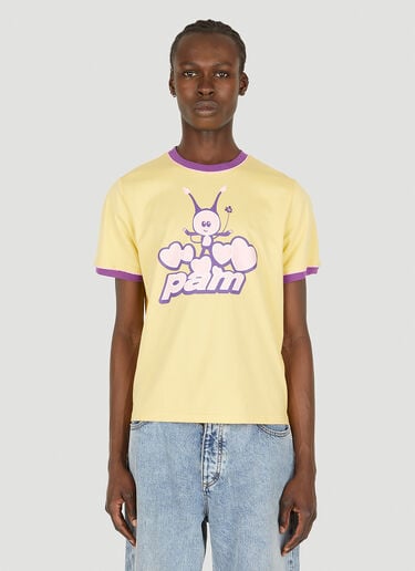 Marpi Love Ringer Tee P.A.M. Marpi Love Ringer Tee Yellow pam0347001