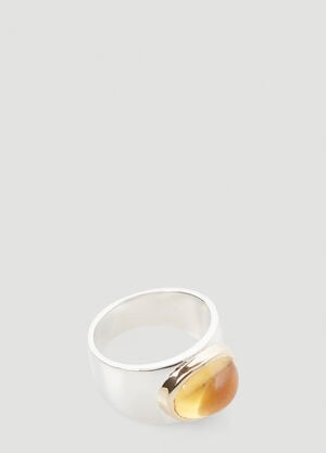 Pearls Before Swine Citrine Ring Silver pbs0346001