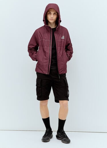 G-타입 후드 재킷 C.P. Company G-타입 후드 재킷 버건디 pco0155009