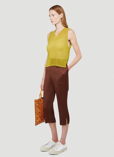 Monthly Colours Pants Pleats Please Issey Miyake Monthly Colours Pants Brown plp0242003