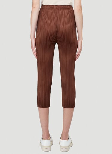 Monthly Colours Pants Pleats Please Issey Miyake Monthly Colours Pants Brown plp0242003