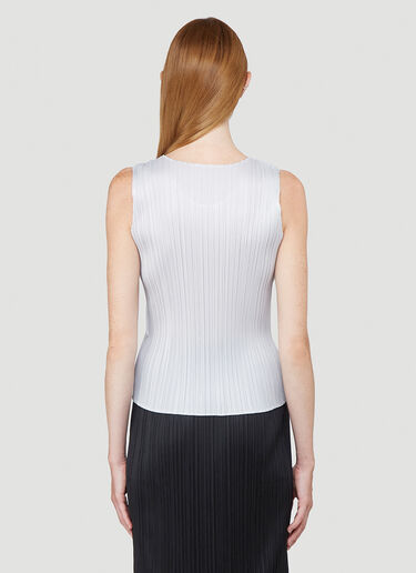 Basics Tank Top Pleats Please Issey Miyake Basics Tank Top Grey plp0242013