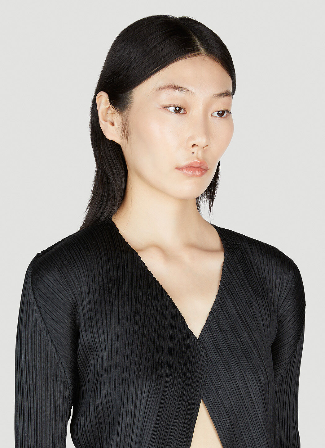 【PLEATS PLEASE】極美品 セットアップ 上下 黒 3 PLEATS PLEASE】極美品 セットアップ 上下 黒 3