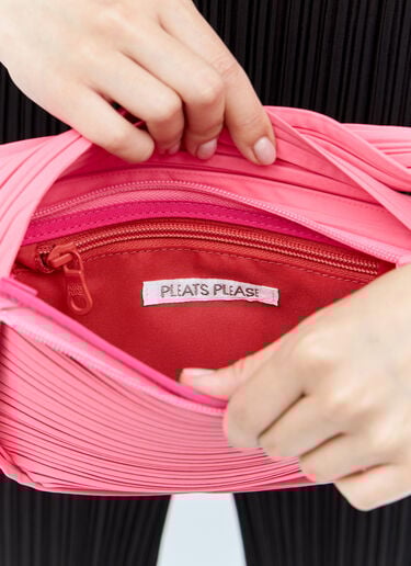 Pleats Half-Moon Handbag Pleats Please Issey Miyake Pleats Half-Moon Handbag Pink plp0256005