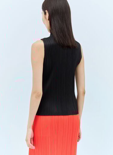 褶裥高领上衣 Pleats Please Issey Miyake 褶裥高领上衣 黑色 plp0256011