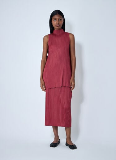 褶裥上衣 Pleats Please Issey Miyake 褶裥上衣 红色 plp0261017
