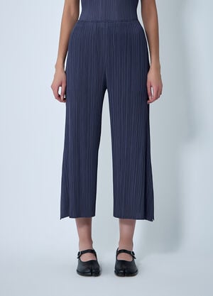 Pleats Please Issey Miyake Pleated Pants Grey plp0262001