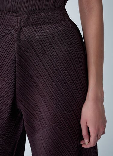 Pleated Pants Pleats Please Issey Miyake Pleated Pants Brown plp0262002