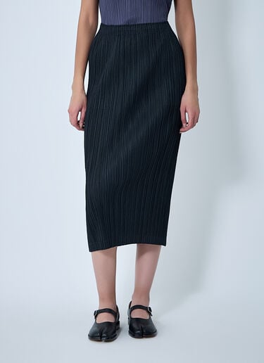 Pleated Skirt Pleats Please Issey Miyake Pleated Skirt Black plp0262003