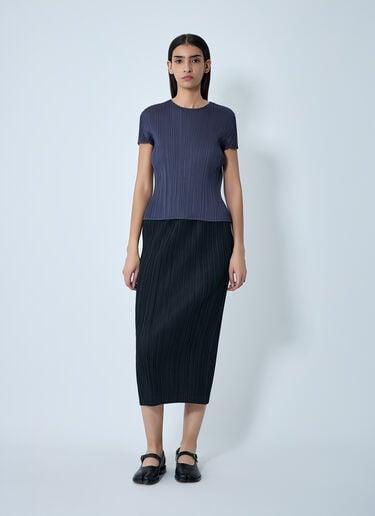 Pleated Skirt Pleats Please Issey Miyake Pleated Skirt Black plp0262003