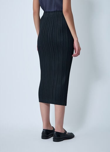 Pleated Skirt Pleats Please Issey Miyake Pleated Skirt Black plp0262003