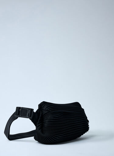 Pleated Crossbody Bag Pleats Please Issey Miyake Pleated Crossbody Bag Black plp0262007