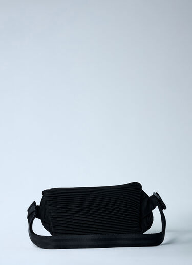 Pleated Crossbody Bag Pleats Please Issey Miyake Pleated Crossbody Bag Black plp0262007