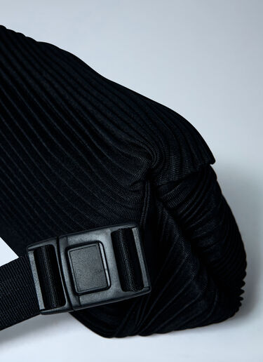 Pleated Crossbody Bag Pleats Please Issey Miyake Pleated Crossbody Bag Black plp0262007
