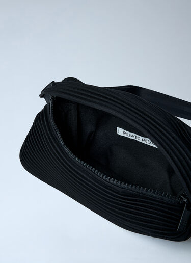 Pleated Crossbody Bag Pleats Please Issey Miyake Pleated Crossbody Bag Black plp0262007