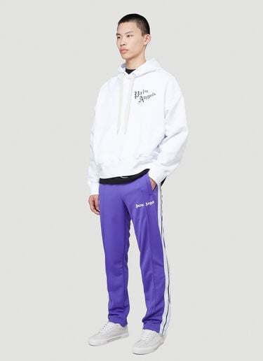 Side-Stripe Track Pants Palm Angels Side-Stripe Track Pants Purple pma0139007