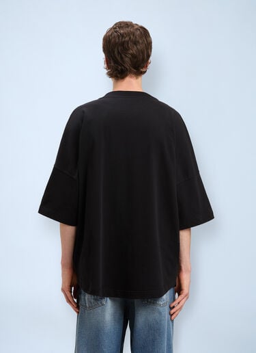 Bear In Mind Over T-shirt Palm Angels Bear In Mind Over T-shirt Black pma0160003