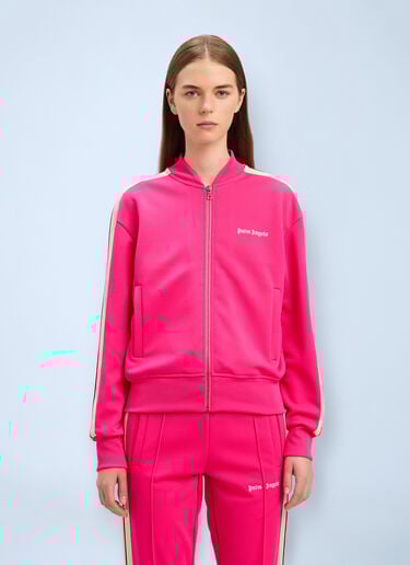 Palm Angels Logo Motif Track Jacket Pink pma0260061