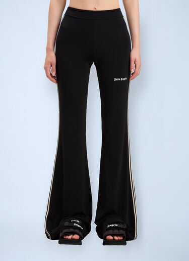 Logo Motif Track Pants Palm Angels Logo Motif Track Pants Black pma0260065