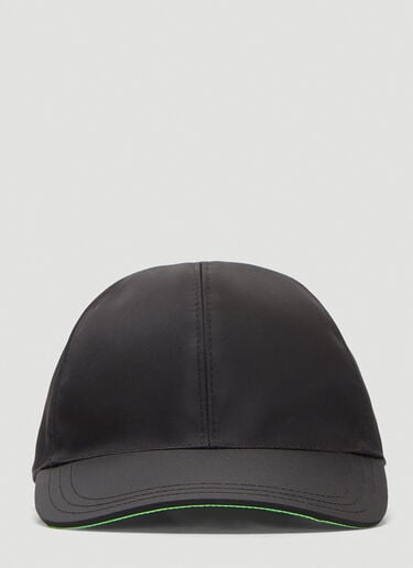Logo Patch Nylon Cap Prada Logo Patch Nylon Cap Black pra0135035