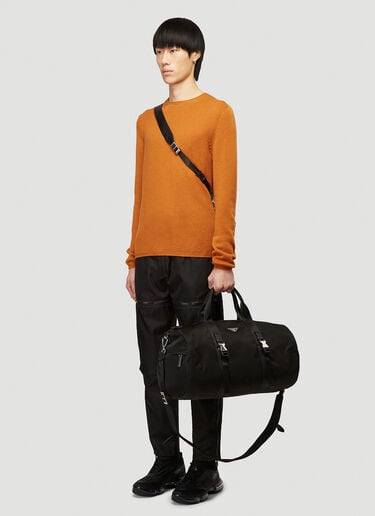 Knit Sweater Prada Knit Sweater Orange pra0139017