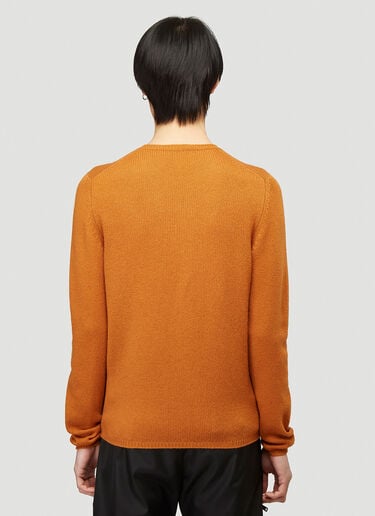 Knit Sweater Prada Knit Sweater Orange pra0139017