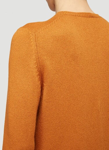 Knit Sweater Prada Knit Sweater Orange pra0139017
