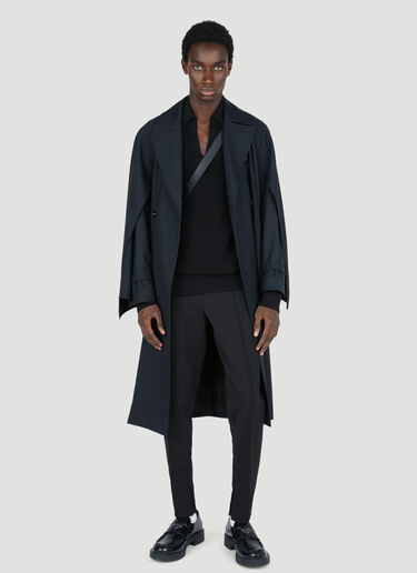 Prada 华达呢长裤 黑 pra0154004