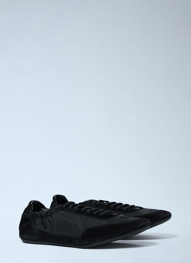 Prada Collapse Re-Nylon And Suede Sneakers Grey pra0162018