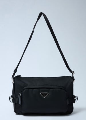 Prada Medium Re-Nylon Shoulder Bag Black pra0162020