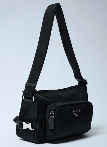 Prada Medium Re-Nylon Shoulder Bag Black pra0162020