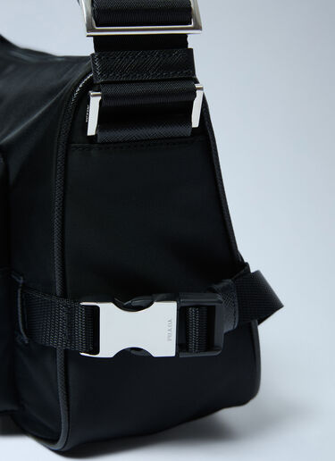 Prada Medium Re-Nylon Shoulder Bag Black pra0162020