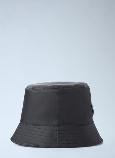 Logo Bucket Hat Prada Logo Bucket Hat Black pra0245063