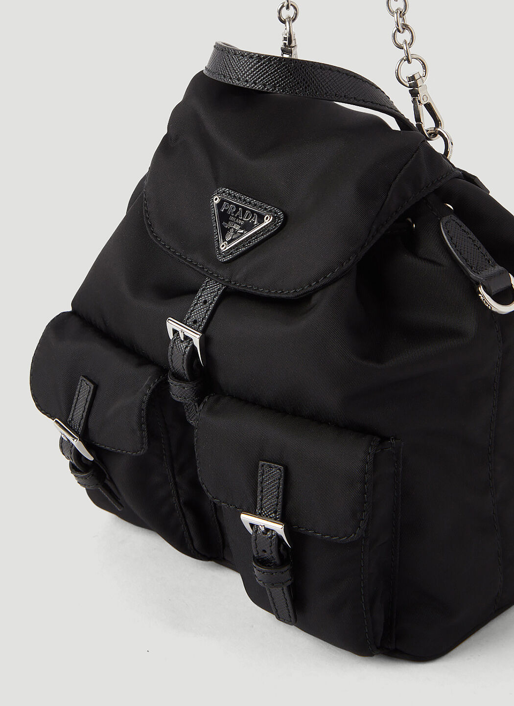 PRADA(プラダ)/関税送料込み Re Nylon mini backpack chain bag PRADA(プラダ)/関税送料込み Re Nylon mini backpack chain bag