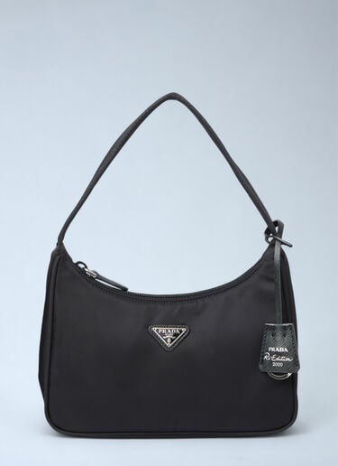 Re-Edition 2000 Mini Shoulder Bag Prada Re-Edition 2000 Mini Shoulder Bag Black pra0249045