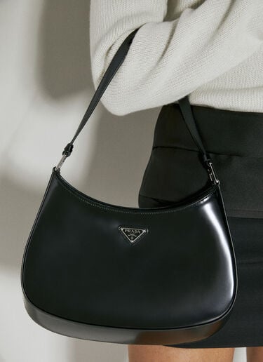 Cleo Leather Shoulder Bag Prada Cleo Leather Shoulder Bag Black pra0254029