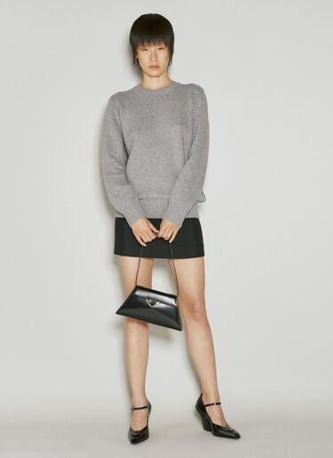 Wool And Cashmere Sweater Prada Wool And Cashmere Sweater Grey pra0254047