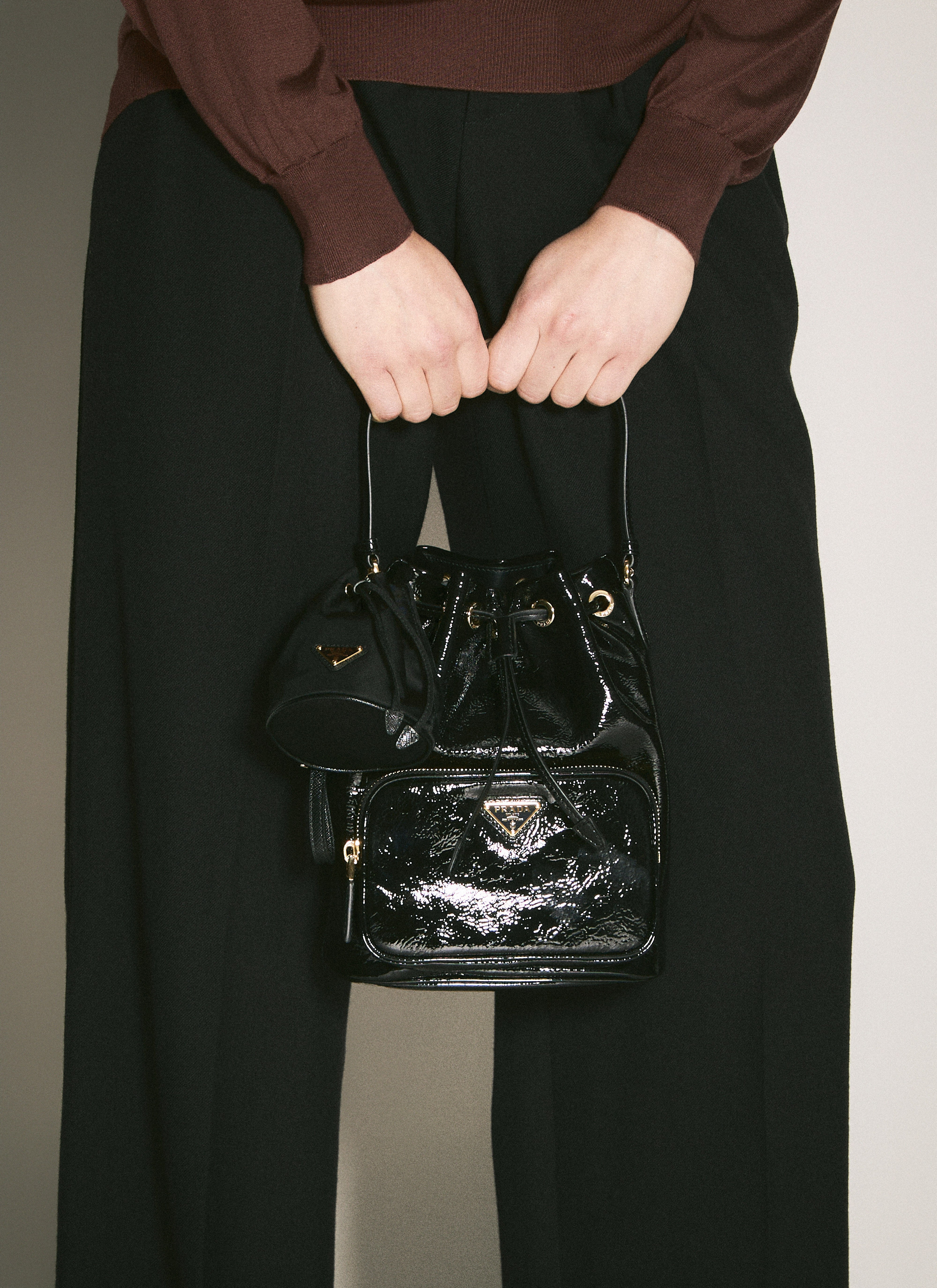 バッグ・カバンその他 Prada Re-Edition 1978 Re-Nylon Mini-Pouch Black Prada Re-Edition 1978 Re-Nylon Mini Pouch | Saks Fifth Avenue