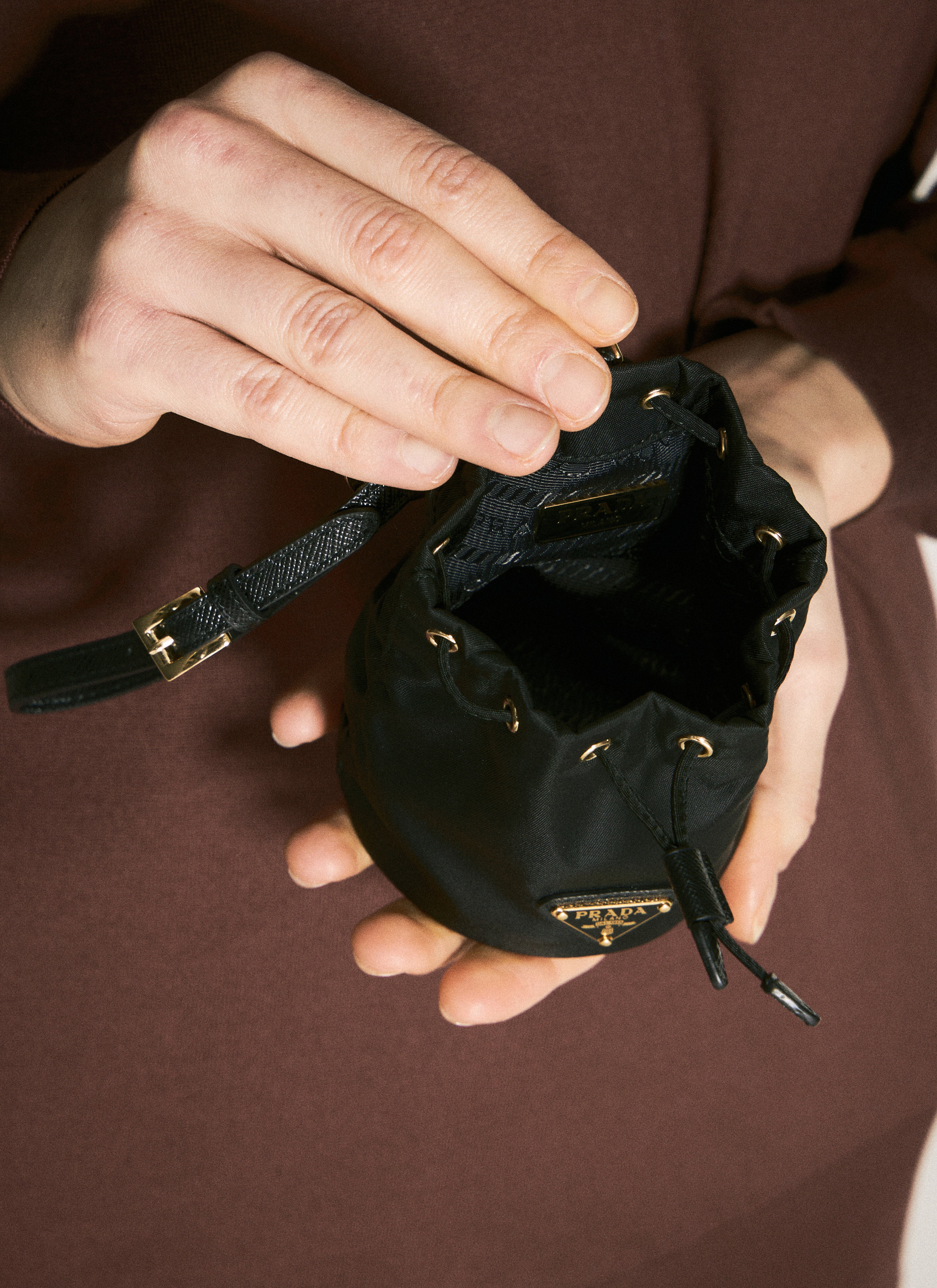 バッグ・カバンその他 Prada Re-Edition 1978 Re-Nylon Mini-Pouch Black Black Prada Re-Edition 1978 Re-Nylon mini-pouch | PRADA