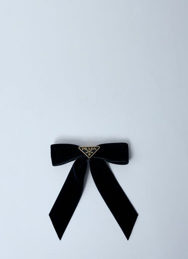 Velvet Hair Clip Prada Velvet Hair Clip Black pra0259011
