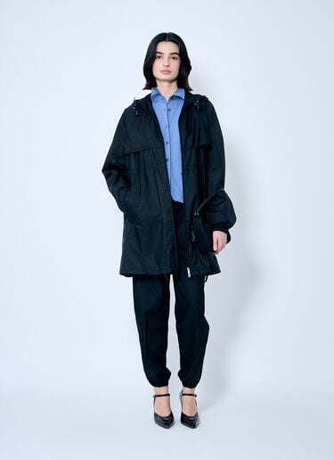 Re-Nylon Hooded Jacket Prada Re-Nylon Hooded Jacket Black pra0260009
