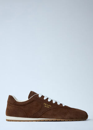 Prada Suede Sneakers Brown pra0262055