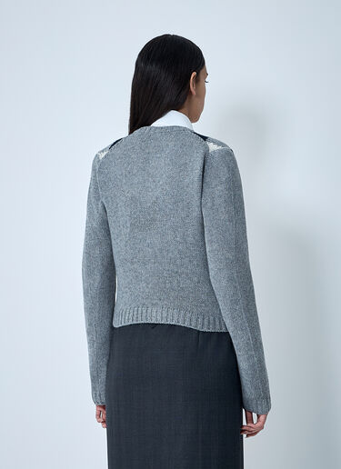 Cashmere Cardigan Prada Cashmere Cardigan Grey pra0262062