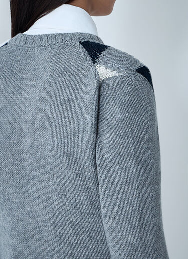 Cashmere Cardigan Prada Cashmere Cardigan Grey pra0262062
