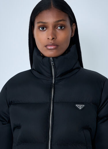 Short Re-Nylon Down Jacket Prada Short Re-Nylon Down Jacket Black pra0262065