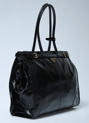 Prada Extra Large Bonnie Shoulder Bag Black pra0262071